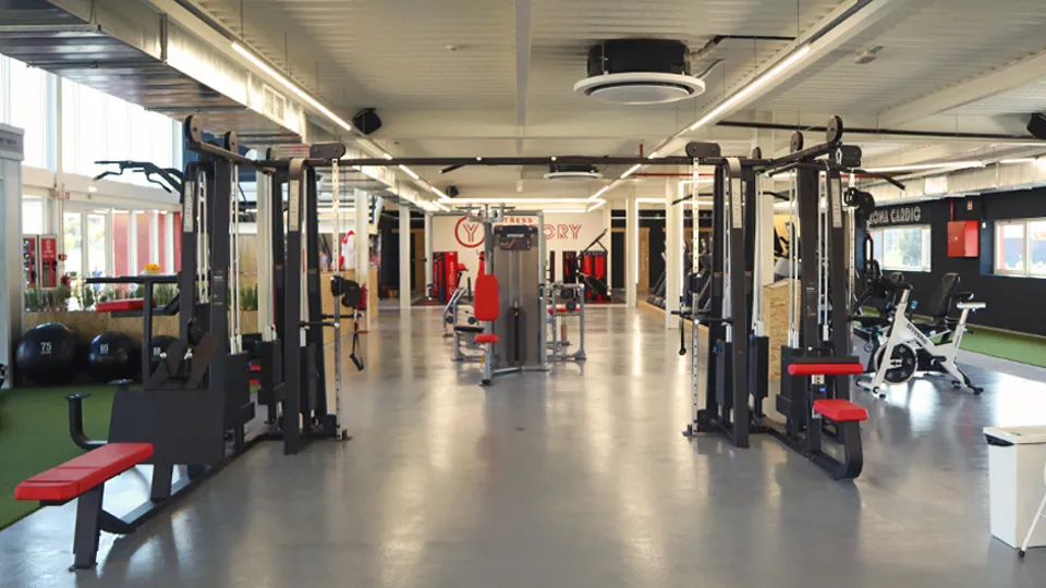Ginásio, Fitness Factory Santarém, em Santarém, Portugal