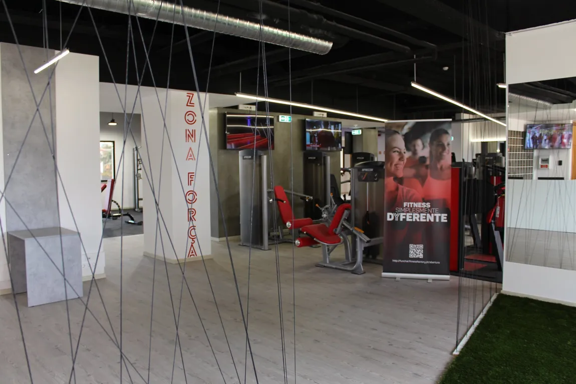 Ginásio, Fitness Factory Funchal, em Funchal, Portugal