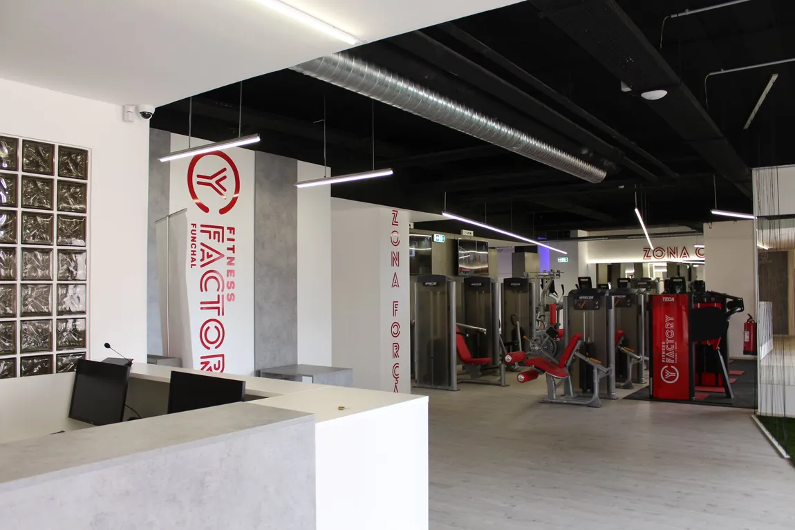 Ginásio, Fitness Factory Funchal, em Funchal, Portugal