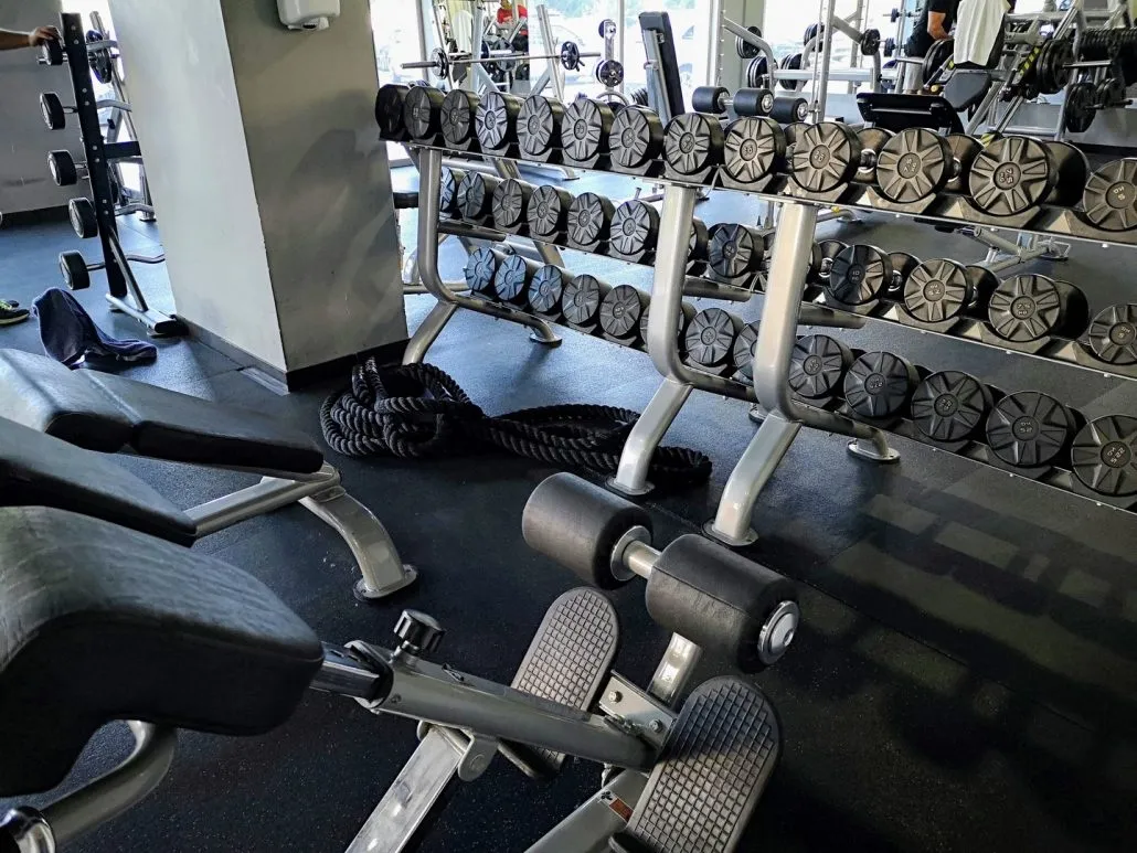 Evoc Health Club gym in Portimão, Portugal