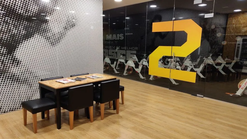 Ginásio, Seven Fitness Club Matosinhos, em Matosinhos, Portugal