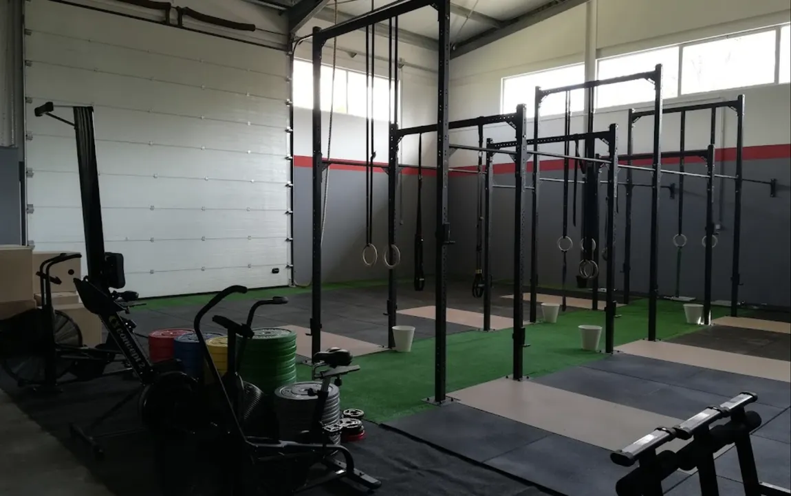 Ginásio, CrossFit Funmove, em Guardizela, Portugal