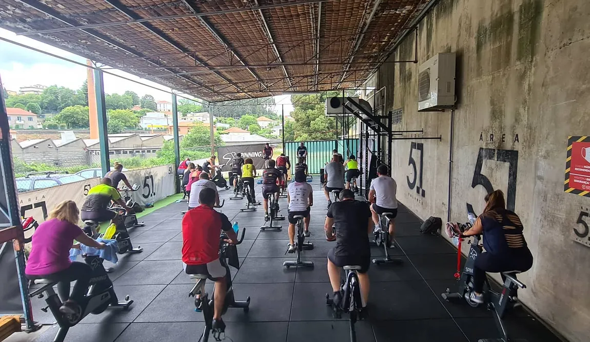 Ginásio, Fitness Factory Vale do Ave, em Santo Tirso, Portugal