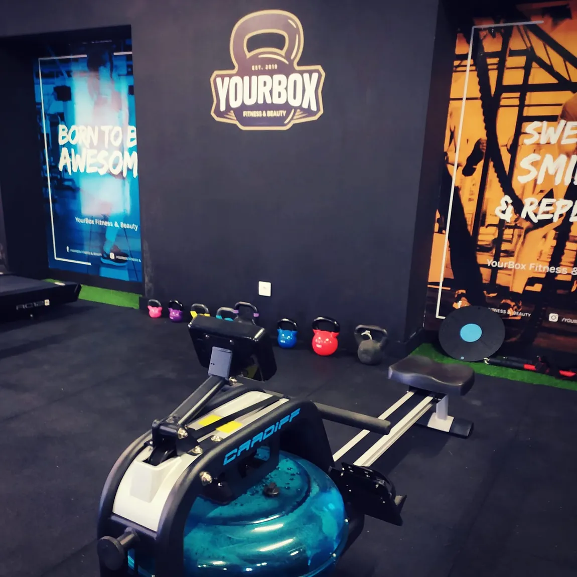 Ginásio, The YourBox, em Forjães, Portugal