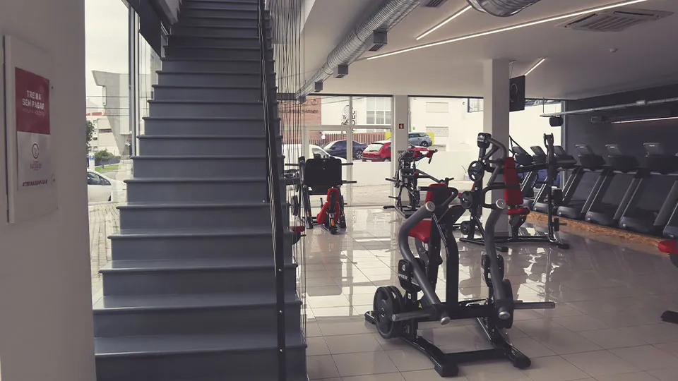 Ginásio, Fitness Factory Alcobaça, em Alcobaça, Portugal